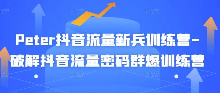 【副业项目3371期】破解抖音流量密码新人训练营（新人抖音怎么获取流量）-小白副业网