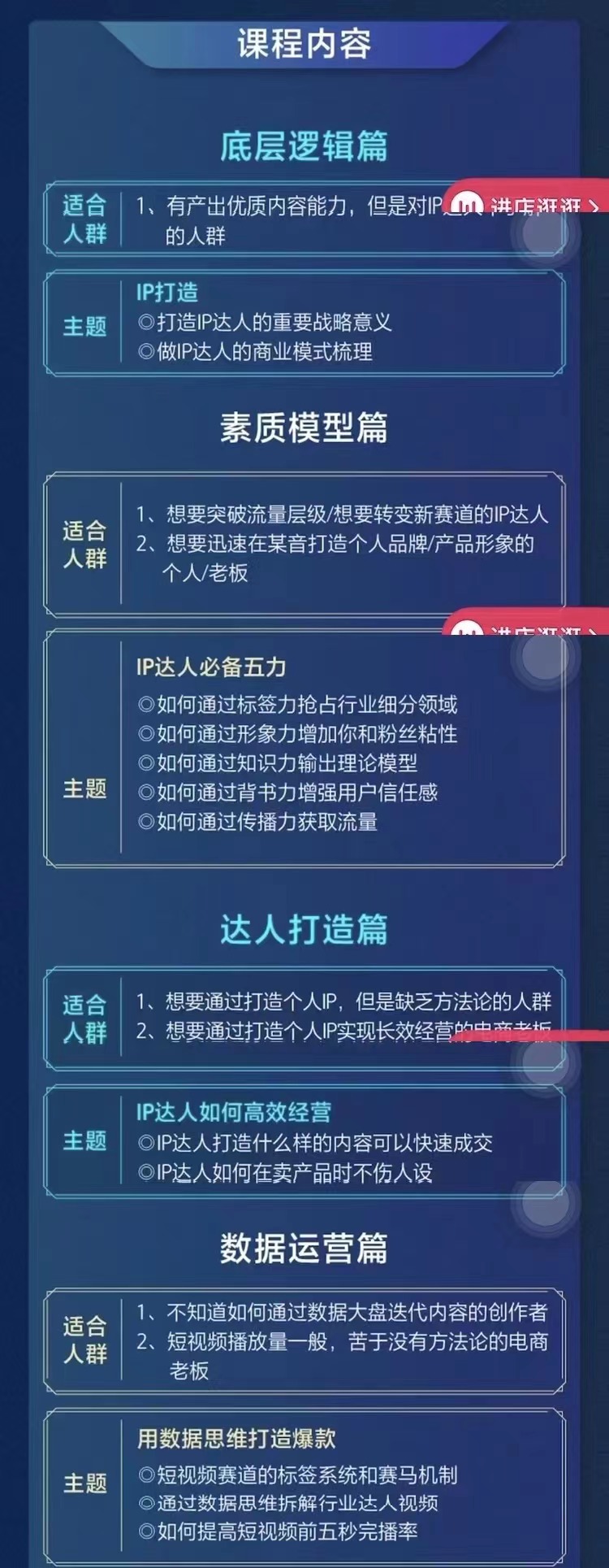图片[3]-【副业项目3711期】0基础入门短视频达人IP打造：助你快速入局 毫无保留的干货分享(10节视频课)-小白副业网