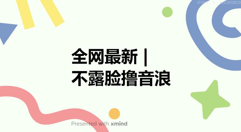 【副业项目6074期】全网最新不露脸撸音浪，跑通自动化成交闭环，实现出单+收徒收益最大化【揭秘】-小白副业网