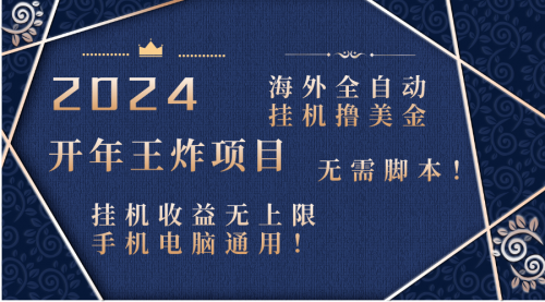 【副业项目8620期】2024海外撸美金项目！手机电脑均可-小白副业网