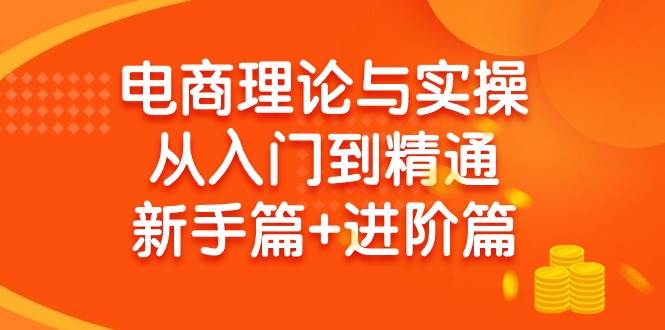电商理论与实操从入门到精通 新手篇+进阶篇-小白副业网
